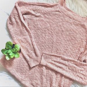 Charlotte Russe Pink Sweater